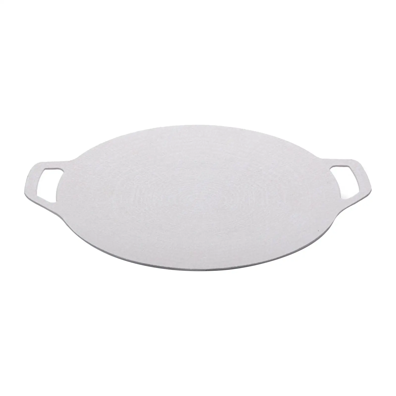 Aluminium Frying Pan Griddle with Handle Tray Skillet Round Portable Grill Pans for Indoor Outdoor Barbecue Steak Camping