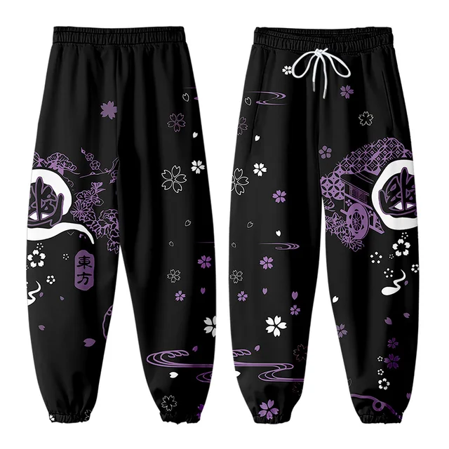 Mens Pants Demon Slayer Sweatpants Japanese Popular Anime Sport Pants Men  Harajuku Streetwear Cargo Pants Elastic Waist Harem Joggers Pants J230712  From Make08, $10.4