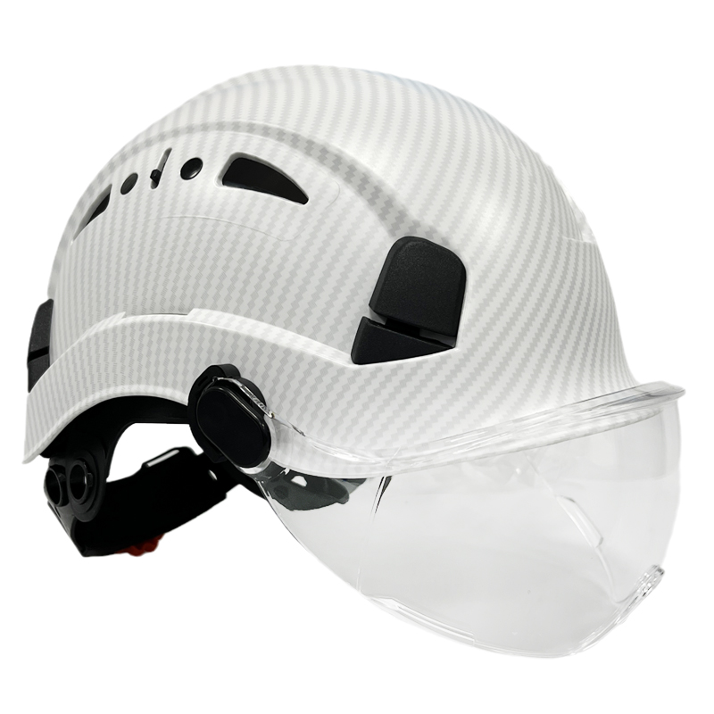 Title 4, Casco di sicurezza con occhiali di protezione C...