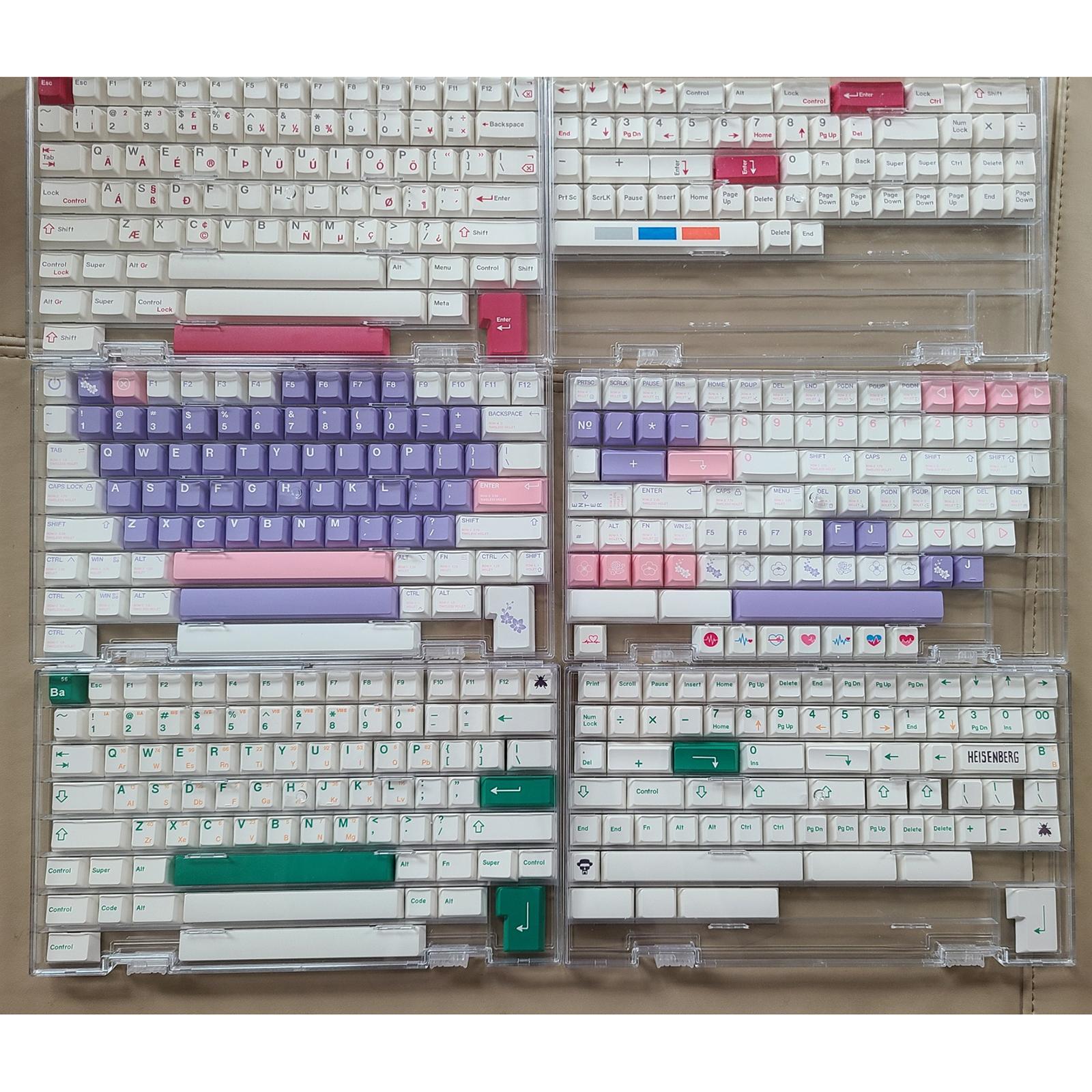 Transparent Keycap Storage Box Display for Cherry Xda Dsa Profile Key Caps