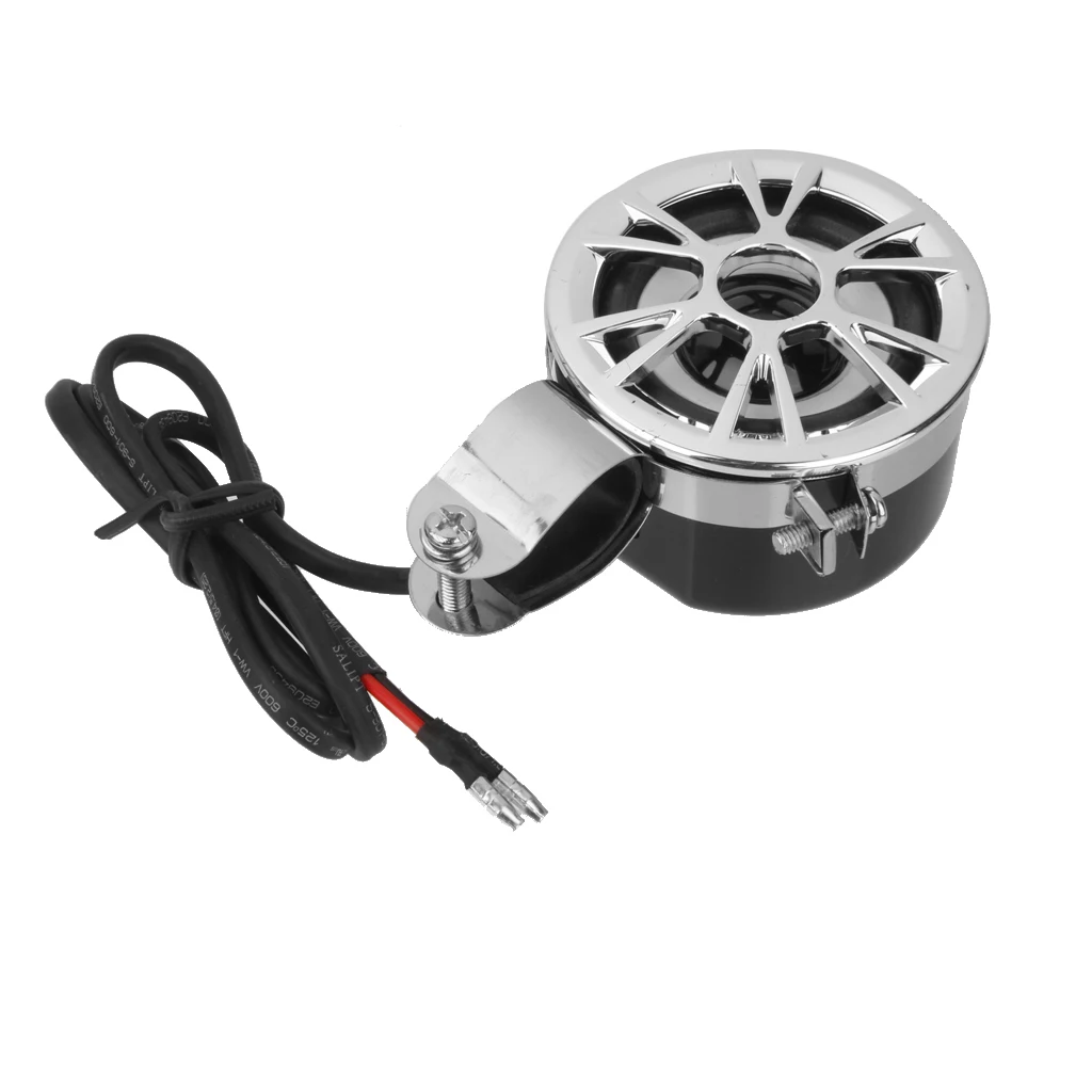 Motorcycle Handlebar Audio System FM Amplifier Speaker MP3