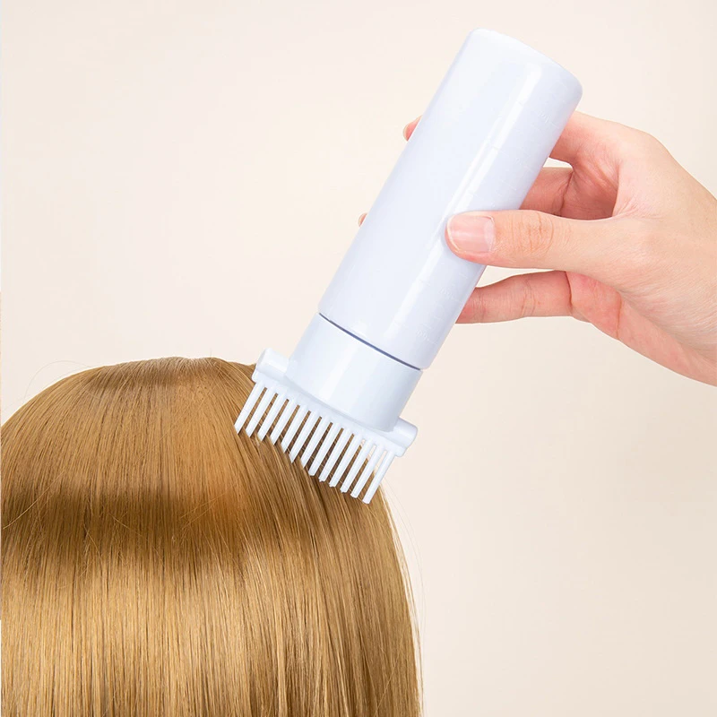 Description Picture 3 of itemRefillable Bottle For Hair Dye Shampoo Plastic Applicator Comb Dispensing Salon Oil Hair Coloring Hairdress Styling Tool