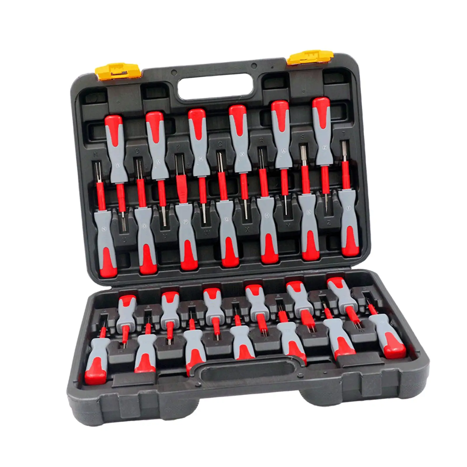 26x Car Terminal Removal Tool Kit Electrical Removal Tools Car Repair Extractor Other Household Devices Ejector Carrying Case