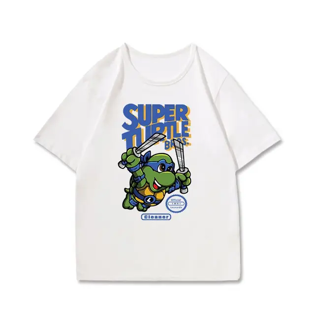 T-shirts Queens Nickelodeon Teenage Mutant Ninja Turtles - Rainbow