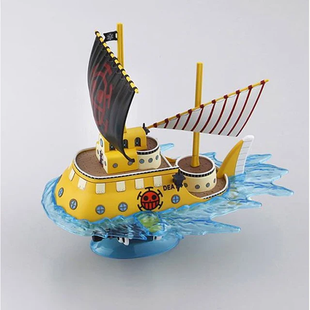 Bandai One Piece Trafalgar Law Submarine Kit Anime Fighter 3d Wooden Puzzle  Three-Dimensional Puzzle Assembly Model Toy Gift - AliExpress
