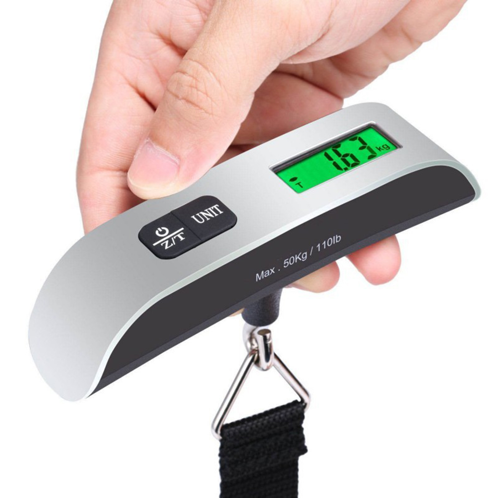 Title 3, 110LB/50KG Mini Digital Display Baggages Scale ...