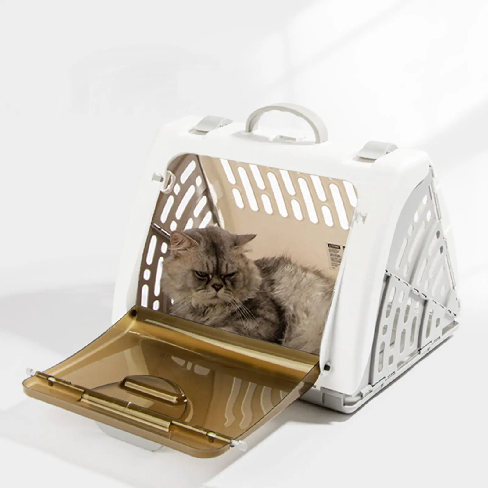Foldable Pet Cat Carrier Dog Travel Bag Carrying Case Portable for Pets Grooming Shopping