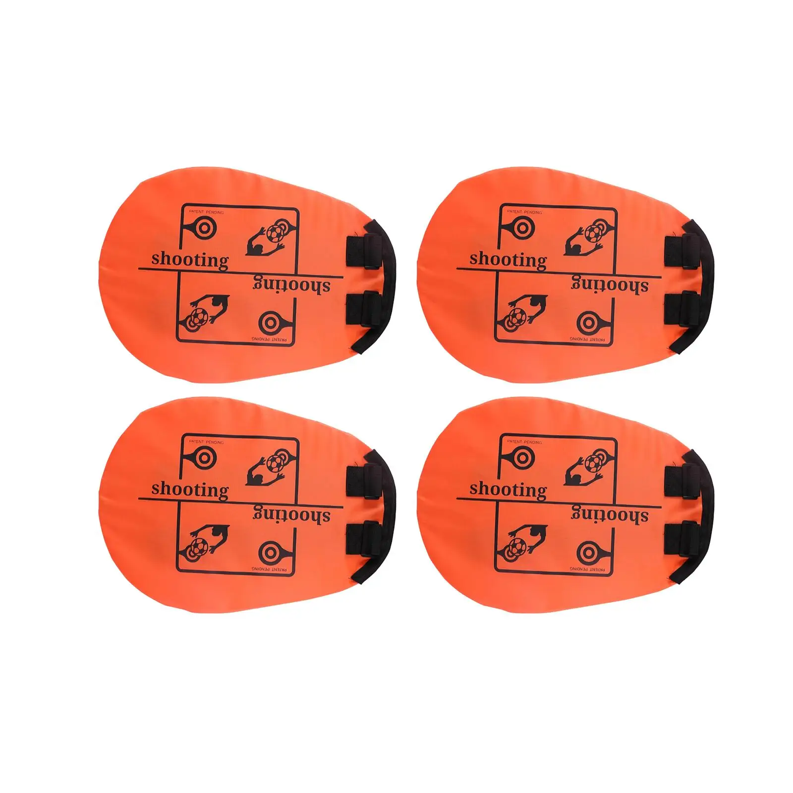 4Pcs Football Training Shooting Target Outdoor Soccer Training Equipment for Free Kick Practice Shooting Accuracy Training