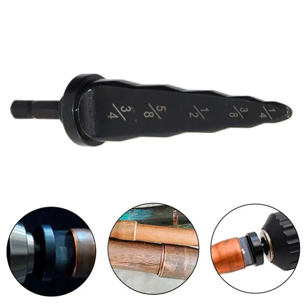 Drill Bit Air Conditioner Repairing Tool Universal Swaging Copper 1/4