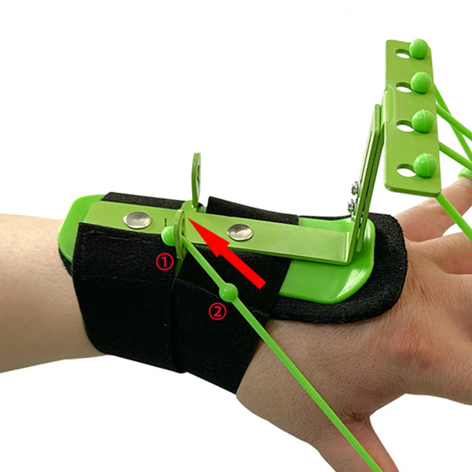Finger Resistance Band Portable Wrist Hand Adjustable Universal Multipurpose
