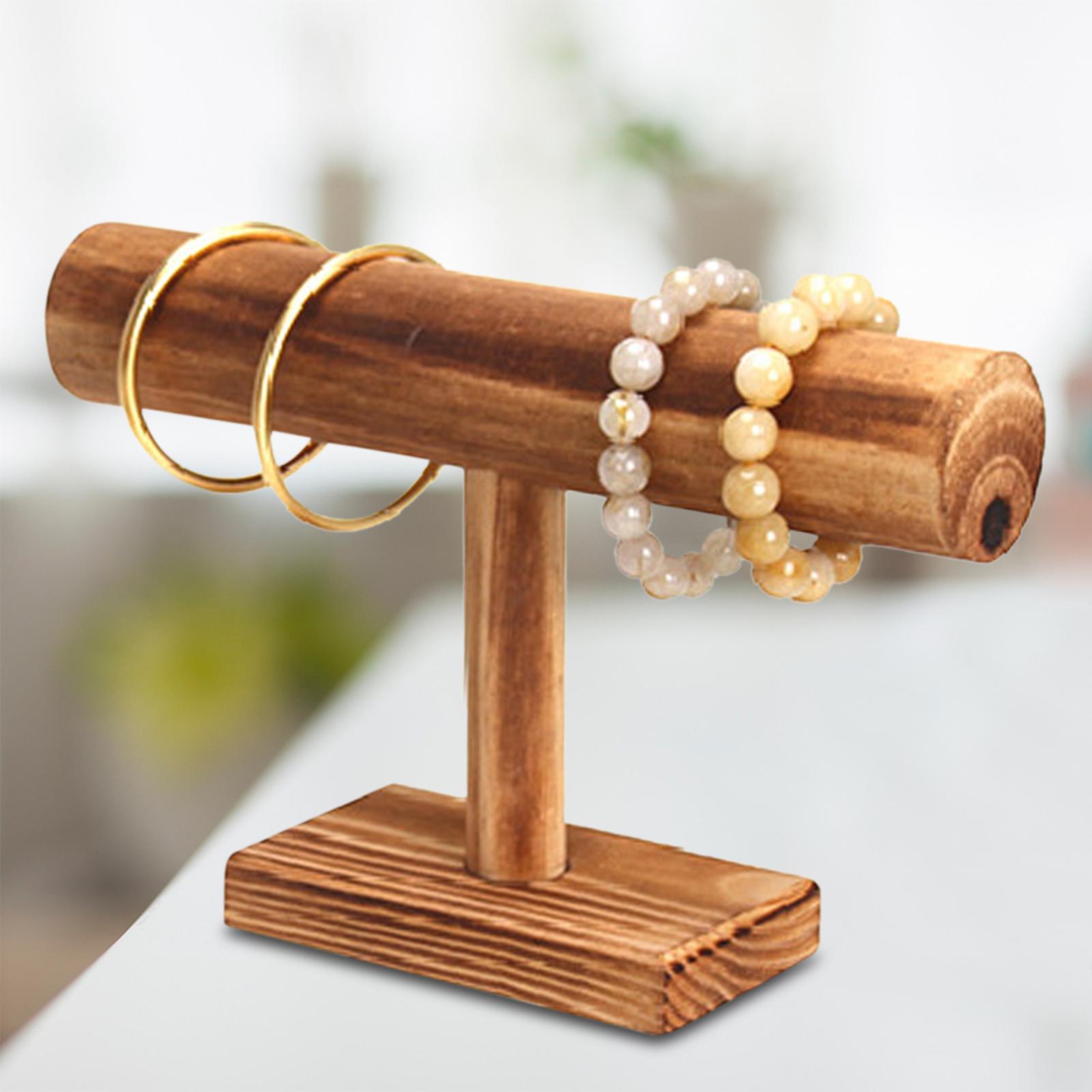 Freestanding Jewelry Display Holder Bracelet Display Stand Organizer Holder Showcase for Countertop Home Bedroom Tabletop Decor