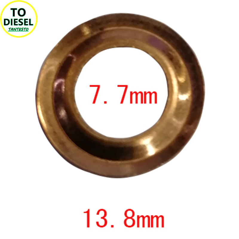 100 Stück 13,8x7,7mm Diesel-LKW CRIN Injektor-Reparaturdichtungen – Detail 1