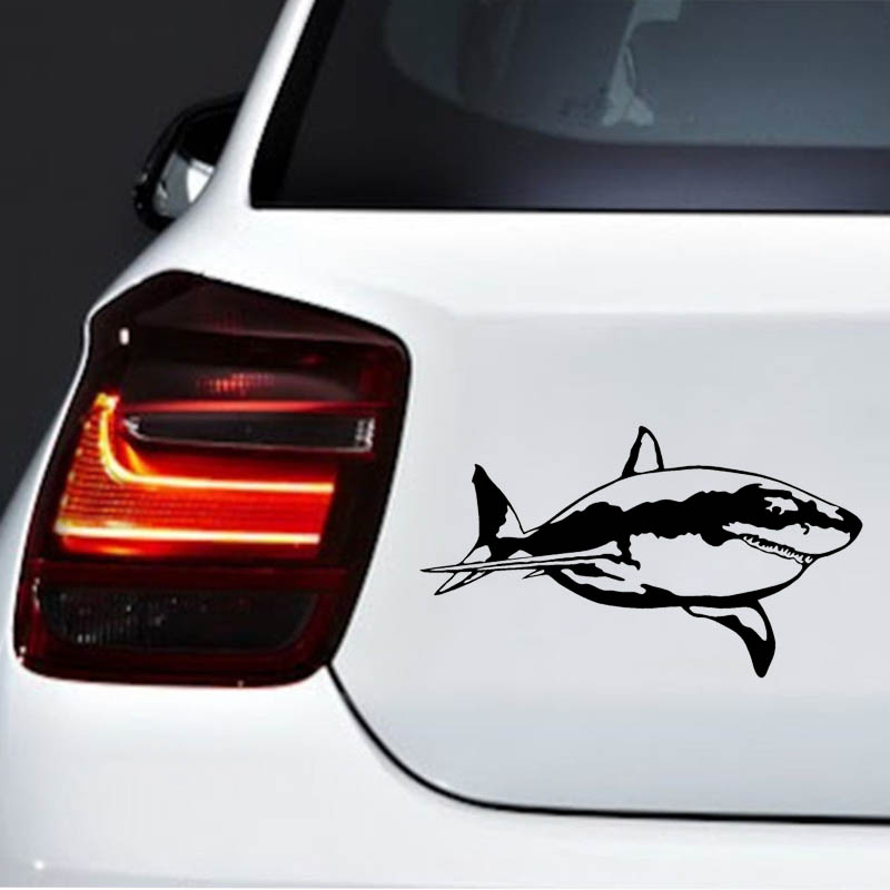 Shark Muster Außen Teile Individuelle Aufkleber Auto Zubehör Produkte Dekoration Stilvolle, Motorrad Aufkleber Decals Auto PVC – Detail 3