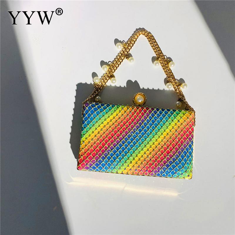 Pérola para Mulheres, Diamantes, Strass, Embreagens, Bolsas