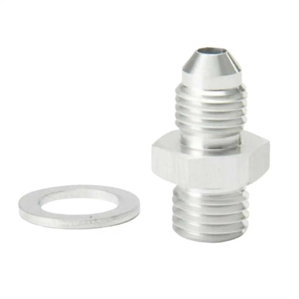 M12x1 4 Oil Feed Adapter 1mm Restrictor Adaptor for  Turbocharger