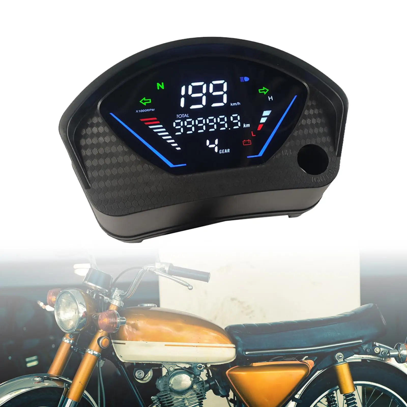 Odometer Speedometer Tachometer Multipurpose for Honda CD70 Spare Parts