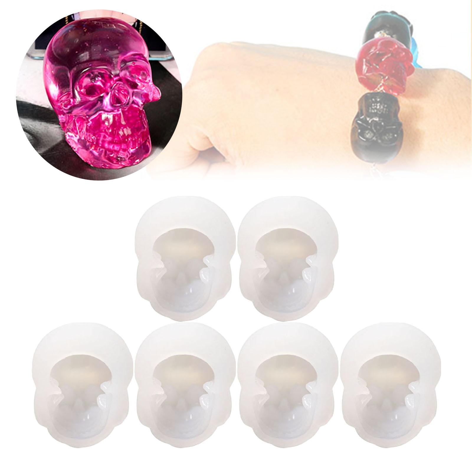 Skeleton Candle Molds Silicone Soap Mold DIY Skull Craft Jewelry Making