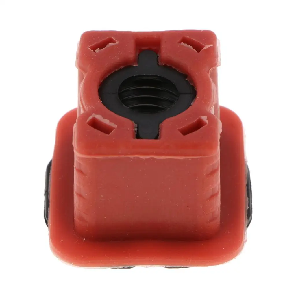 Practical Top Radiator Red - Rubber Mount #A1695040114 For Mercedes-