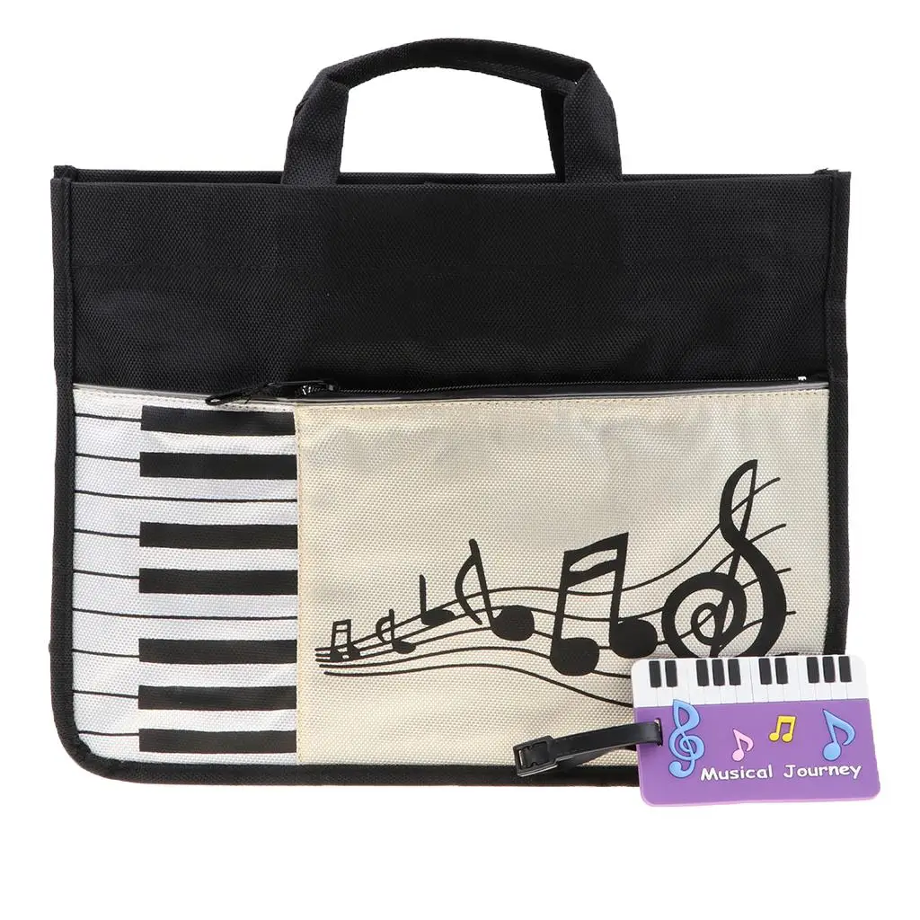 Musical Instrument Piano Keyboard Handbag Shoulder Bag Backpack forGift