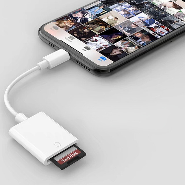 Aazon.co: UjuDoler Lector De Tarjetas SD USB C Para IPhone 15 16