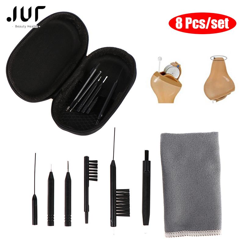 Best of 8Pcs / Set Hearing Aid Cleaning Kit Brush Vent Cleaner Wire Magne Wax Loop Tools Set Reviews & Tips