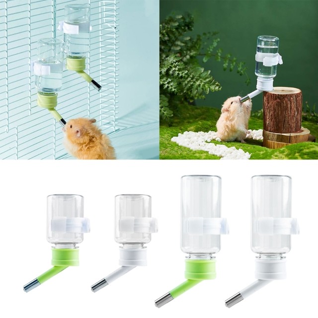 YARNOW Automatischer Wasserspender Für Käfige – 2 Stück, Hängend, Anti-tropfend Für Hamster, Kaninchen & Meerschweinchen