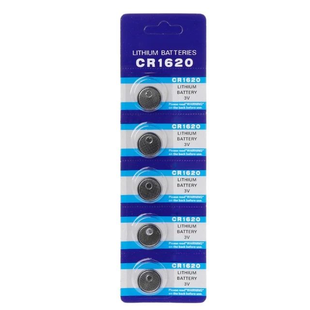 Batterie de bouton de protection de l'environnement  Batterie de pièce de  monnaie de lithium de Cr1620 3v-nouveau 10pcs - Aliexpress