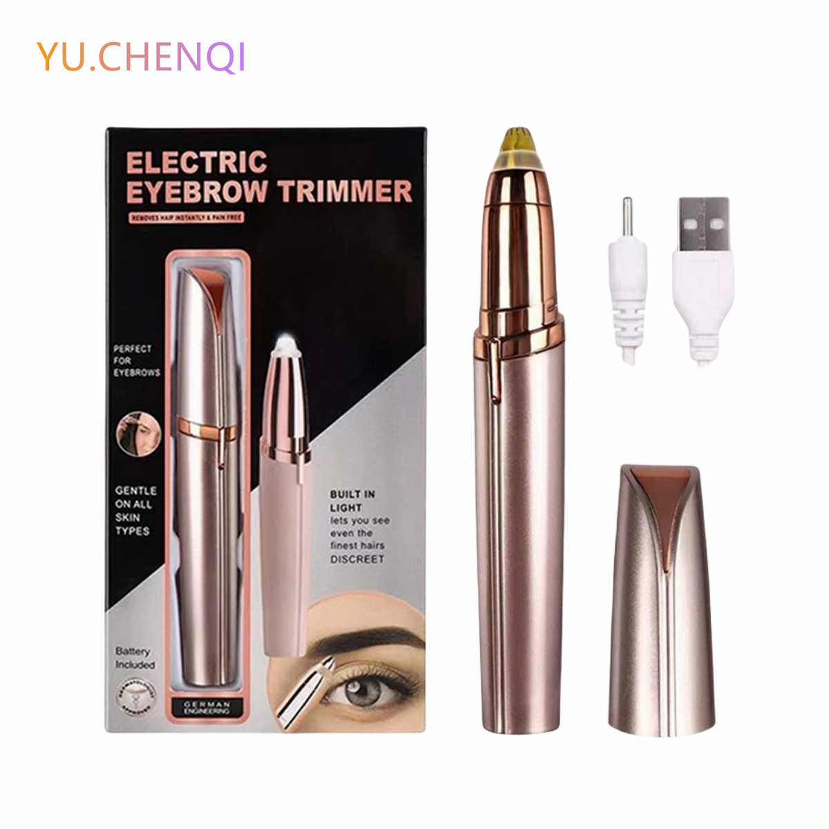 Best of Electric Eyebrow Trimmer Eye Brow Shaper Pencil Face Hair Remover For Women Makeup Painless Automatic Eyebrow Shavers Depilator Reviews & Tips