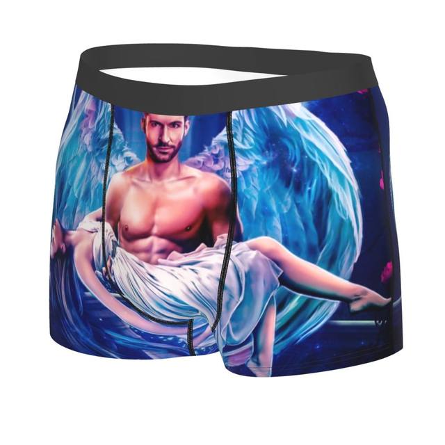 Male Sexy Lucifer Morningstar TV Show Underwear Boxer Briefs Men Breathbale  Shorts Underpants - AliExpress