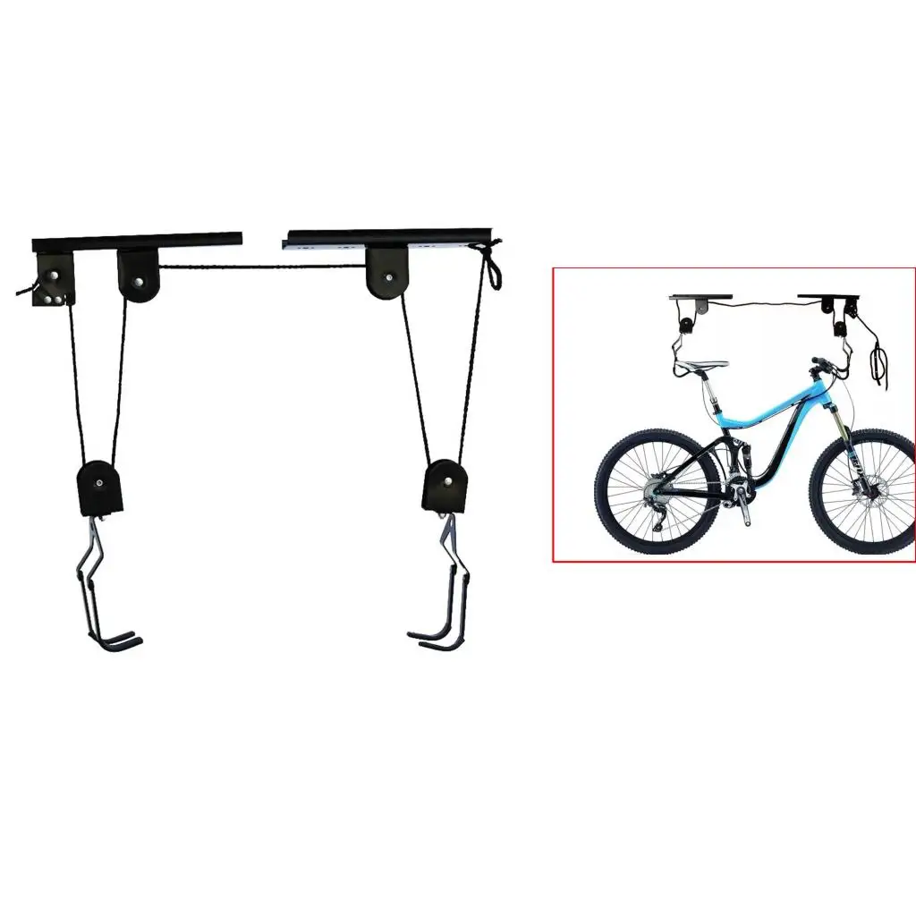 Hoist Quality Garage Storage  with 88 lb Capacity Even  as Ladder
