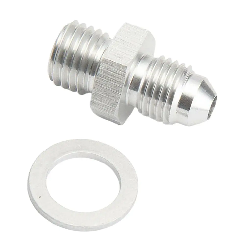M12x1 4 Oil Feed Adapter 1mm Restrictor Adaptor for  Turbocharger