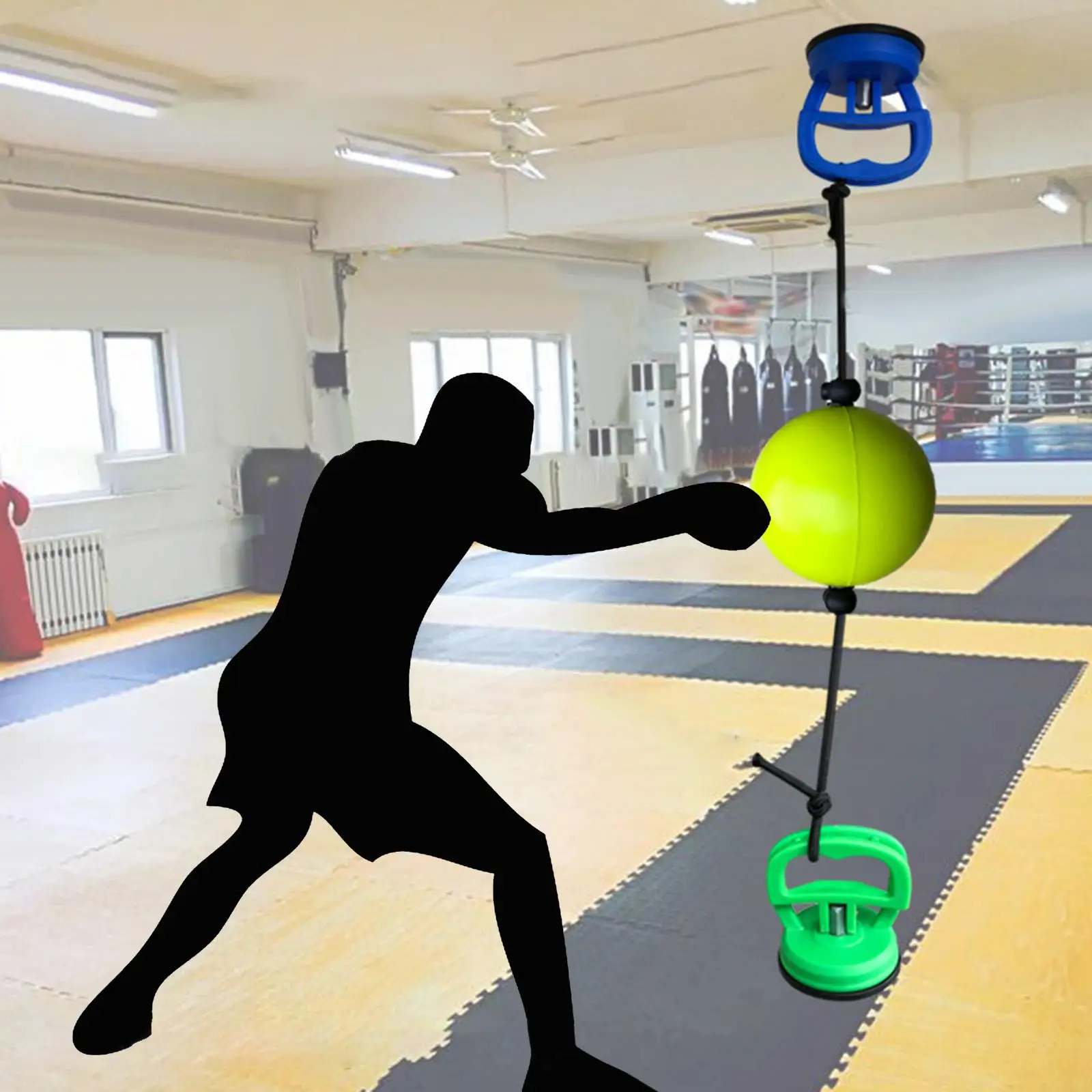 Durable Punching Adjustable Gear Boxing Ball, for Training Reaction Punching