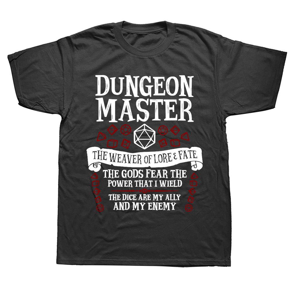 Neuheit Awesome D20 Dice Roll 1 Lustige T-Shirts Grafik Baumwolle Streetwear Kurzarm Dungeon Gamer Critical Fail Dragon T-Shirt – Detail 2