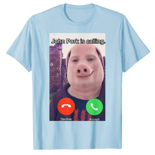 John Pork - Unisex t-shirt – Modern Vintage Apparel