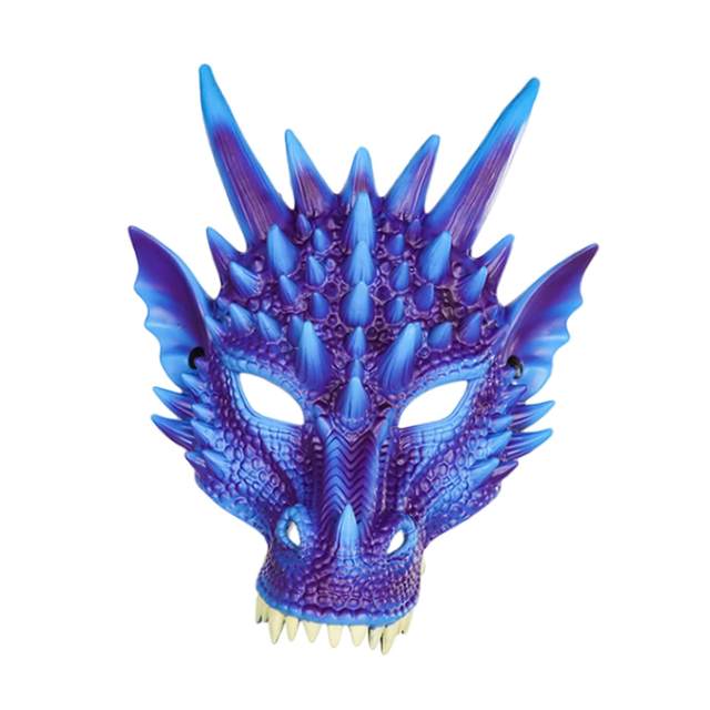Dragon Dinosaur Mask Unisex Scary 3D Cosplay Mask Dinosaurio Dragon Dinosaur Mask Unisex Scary 3D Cosplay Mask Dinosaurio