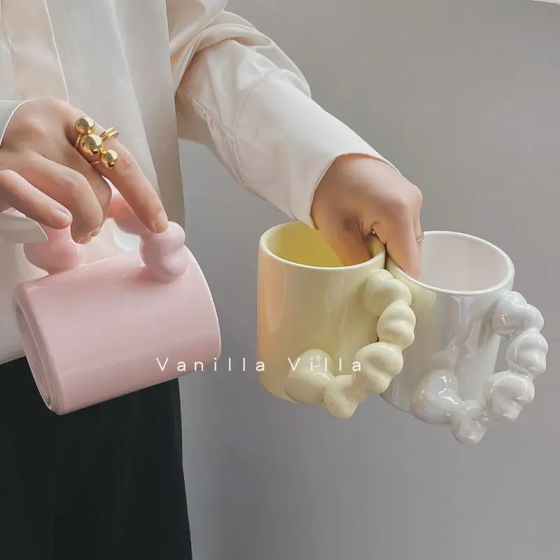 Modern Bone China Coffee Mug — Kojo Roastery