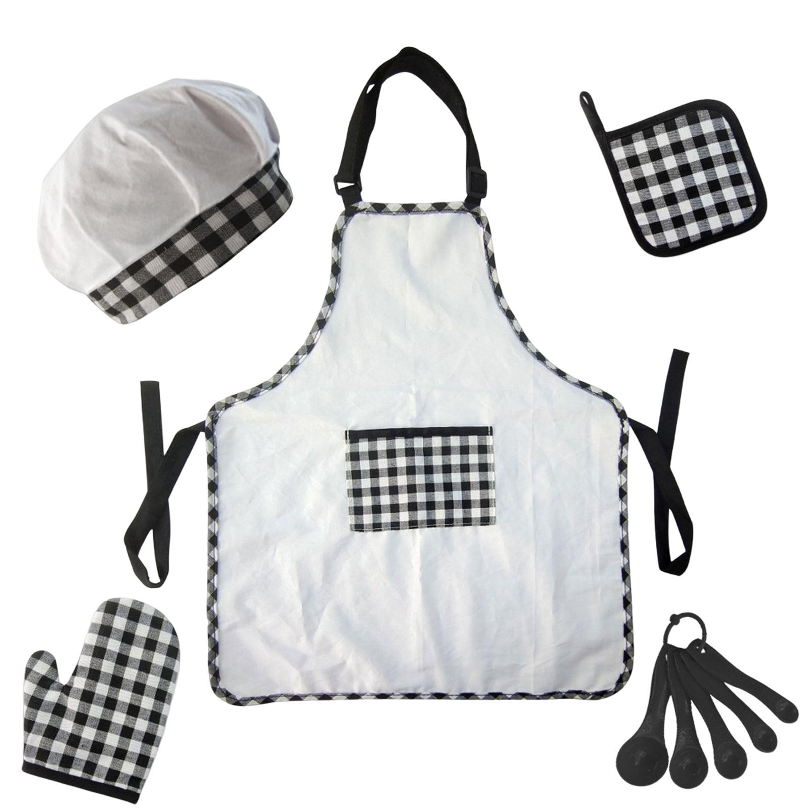 Cooking and Baking Set Bake Supplies Accessories Chef Hat Spoon Oven gloves