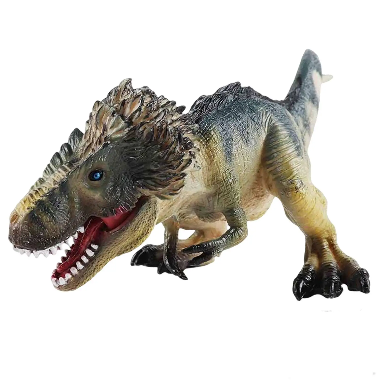 Dinosaur Figure Playset Opening and Closing Mouth Tyrannosaurus Action Figurine for Table Shelves Decoration Collections