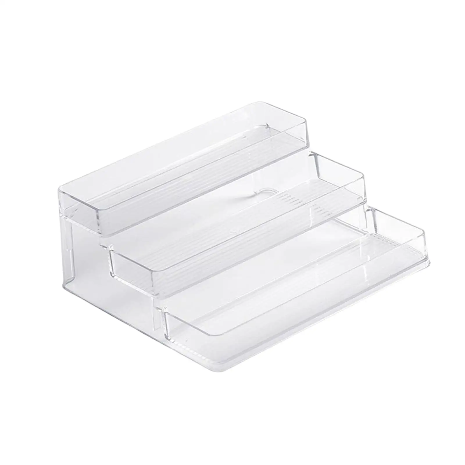 Clear Nail Polish Stand Shelf Organizer 3 Layers Accessory Wide Usage Multipurpose Use