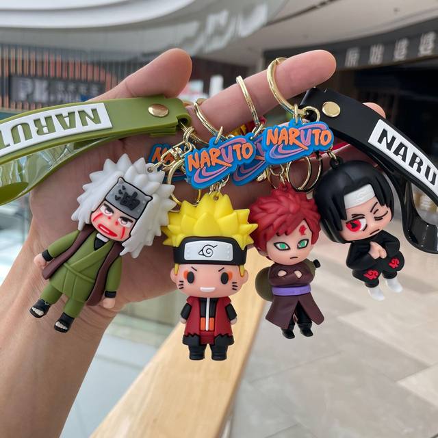 PATPAT Naruto Keychain, Anime Keychain, Cute Keychains, Anime Accessories,  Naruto Uzumaki Figures Keychain Collection (Naruto Uzumaki)