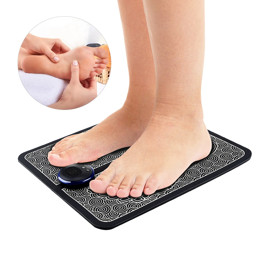 Best of EMS Electric Foot Massager Pad Relief Pain Relax Feet Acupoints Massage Mat Shock Muscle Stimulation Improve Blood Circulation Reviews & Tips