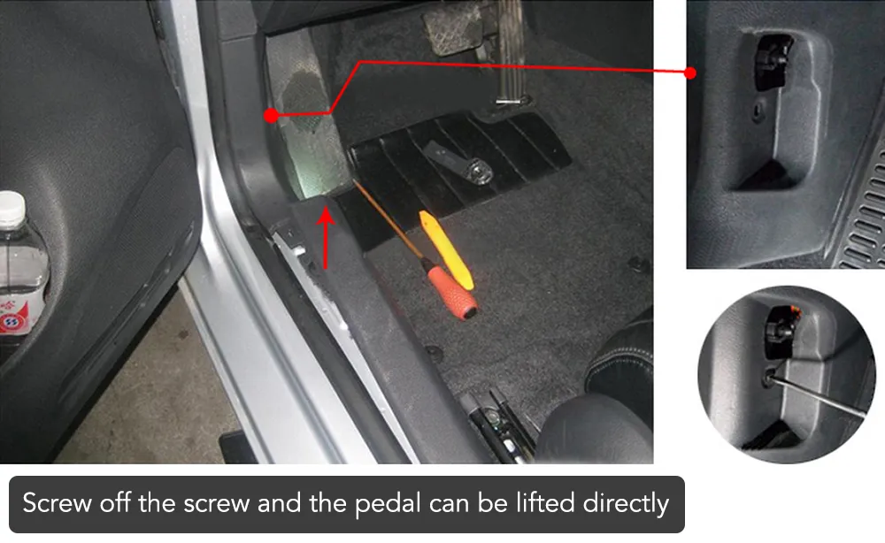 Auto Zubehör Fußstütze Gas Bremspedal Kupplung Pedal Für Skoda Octavia A5 Yeti Superb Für Seat Altea Leon Toledo Für Audi A3 TT – Detail 9