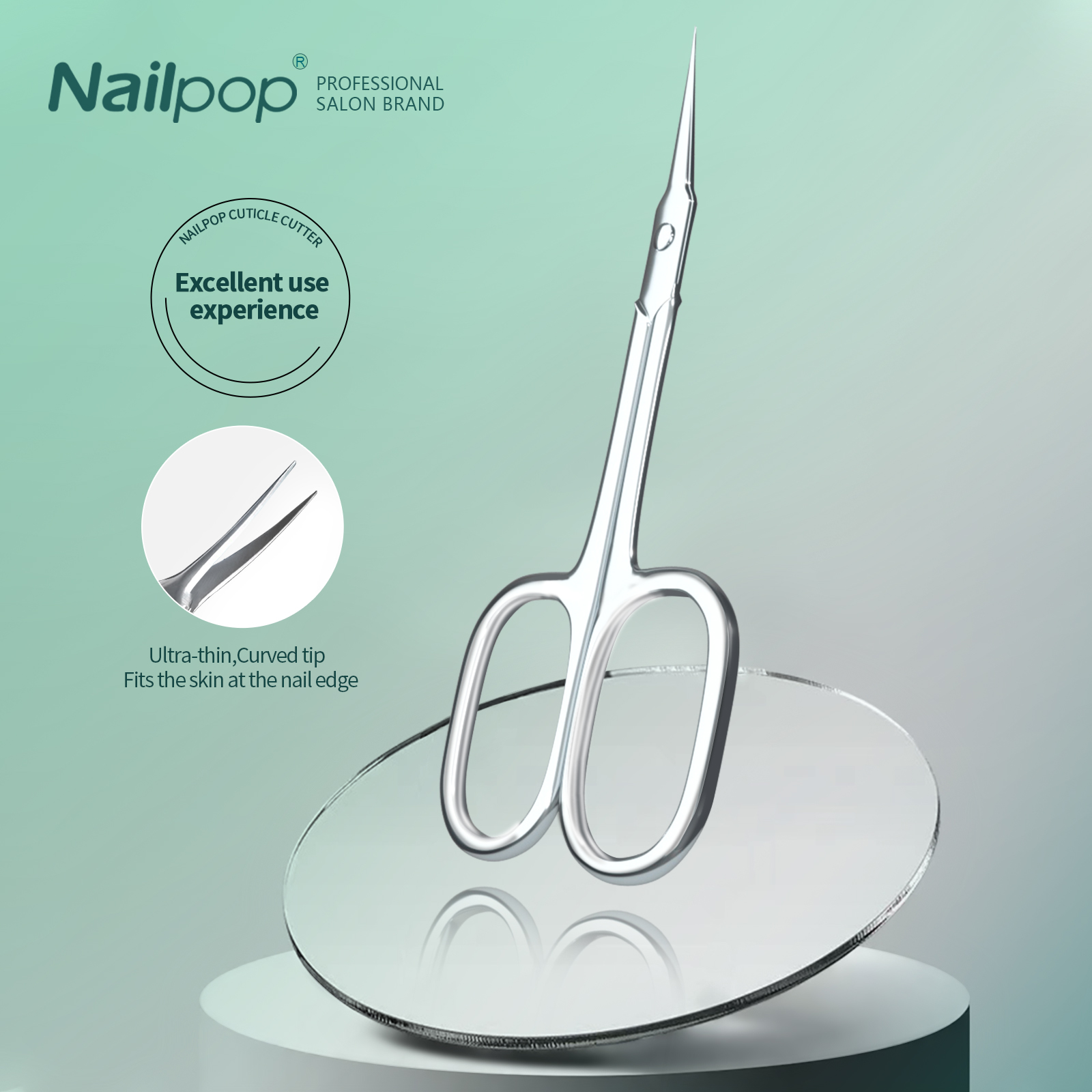 Best of Nailpop Cuticle Scissors Nail Cuticle Clippers Trimmer Dead Skin Remover Manicure Pedicure Cutter Professional Nail Art Tools Reviews & Tips