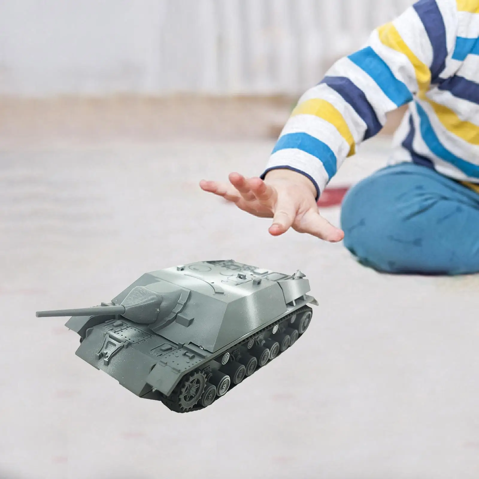 1/72 Tank Model 4D Model Puzzles Toy DIY Tank Puzzle DIY Assemble Tank Toy Model Building Kit for Adults Kids Boy Birthday Gift