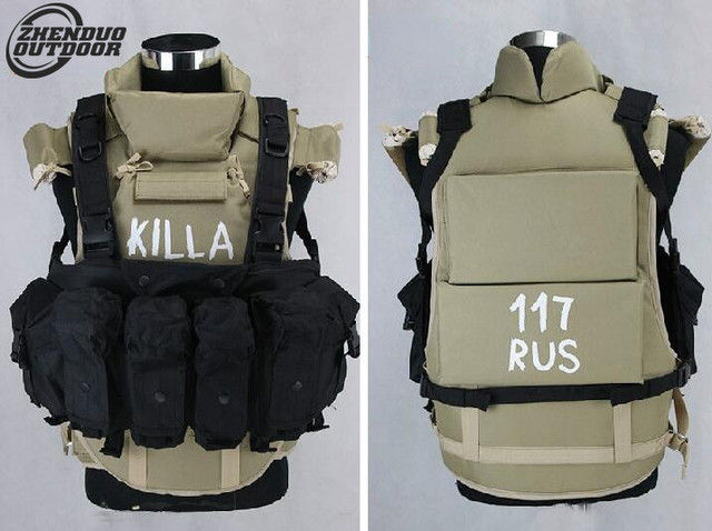 Replica Russian Special Forces 6B13 body Killa armor version escape from  Tarkov Tactical Vest Hunting - AliExpress