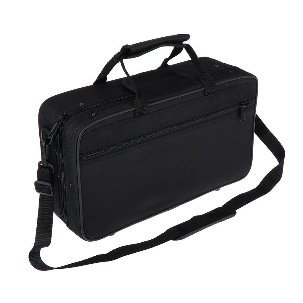 Clarinet Carrying Case Single Shoulder  for Storage Bb Clarinet Black