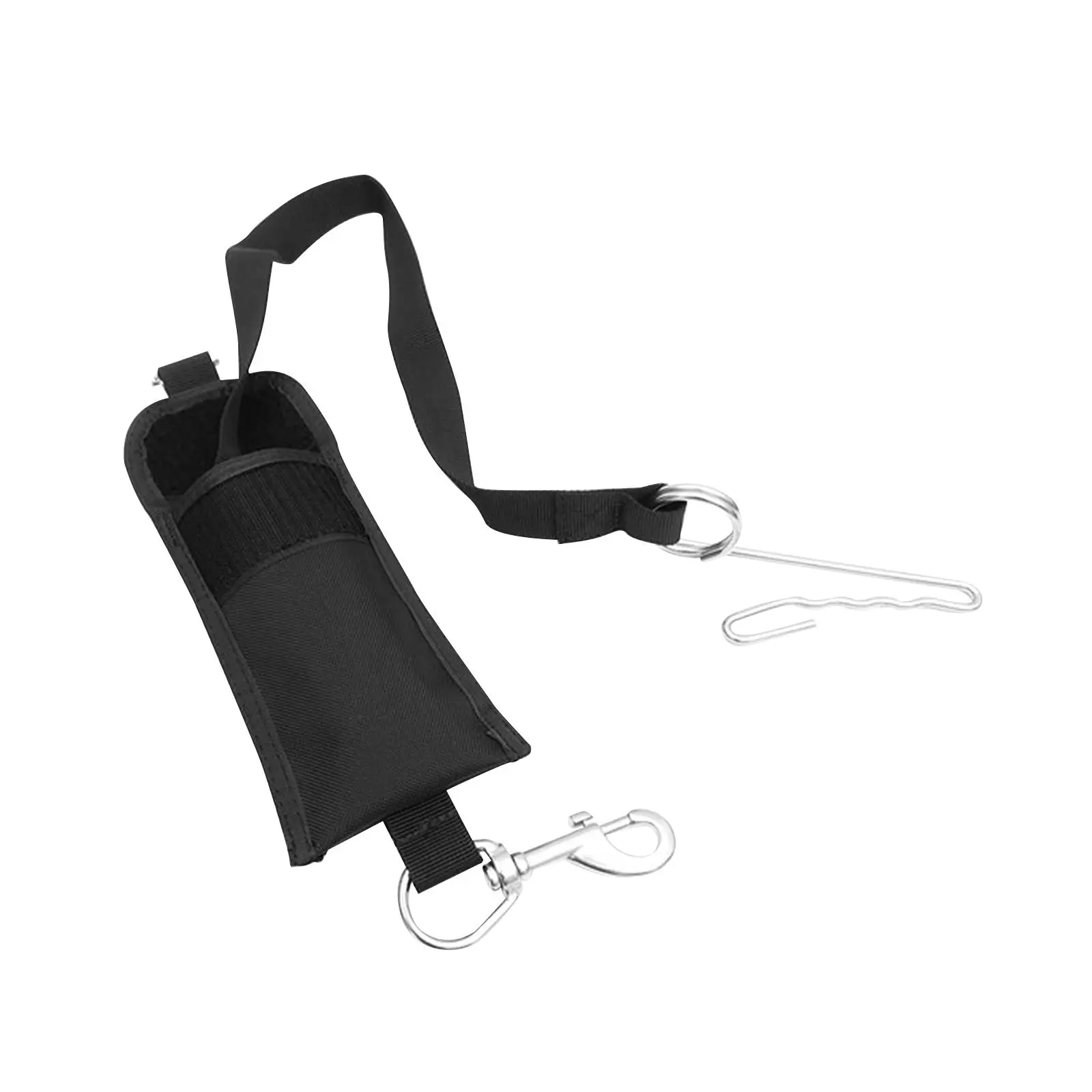 Sturdy Dive Lines Hooka with Stop Nylon Dive Equipment Hook Safety Clip Water