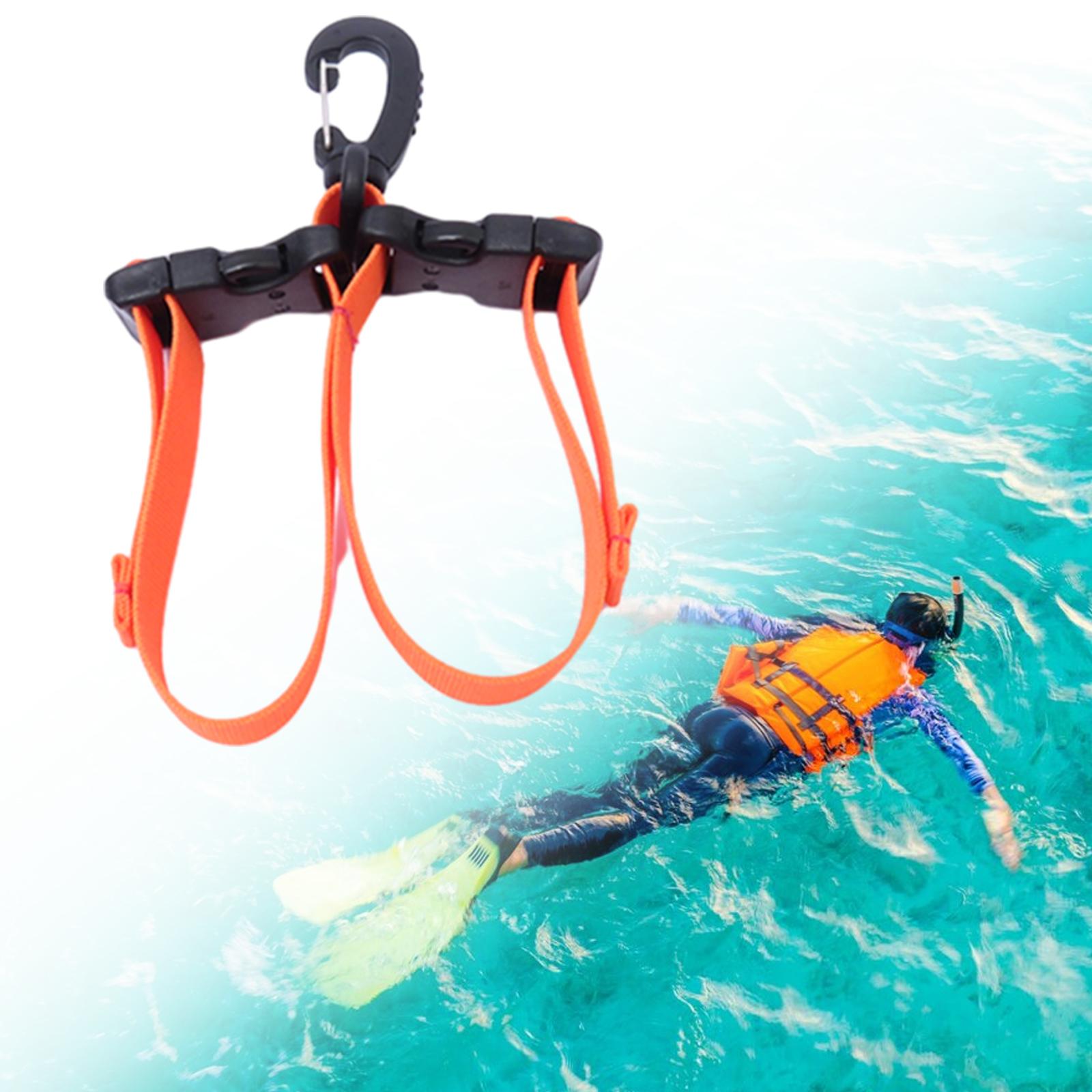 Diving Fins Strap Universal Diving Boots Strap Lightweight Diving Accessories for Snorkelling Freediving Scuba Diving Men Women