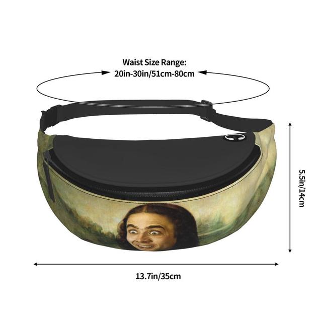 Custom Rabbit Nicolas Cage Fanny Pack for Women Men Fashion Funny Meme  Crossbody Waist Bag Travel Hiking Phone Money Pouch