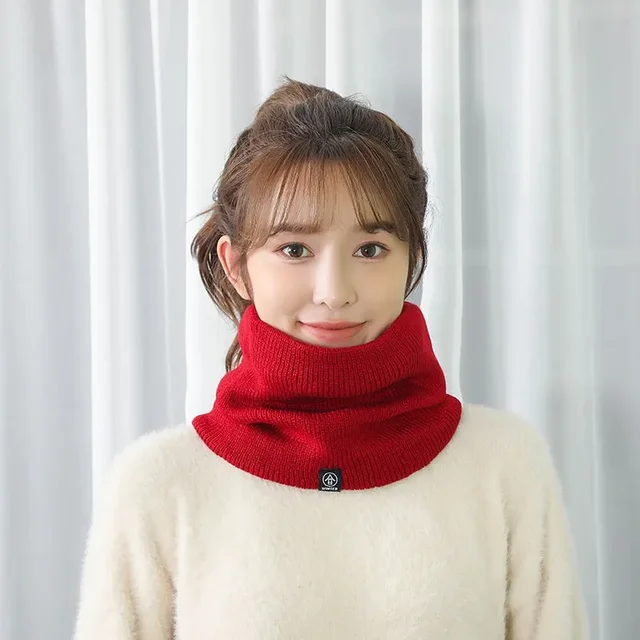Winter Warm Scarf Woolen Knitting Neck Sport Scarf Men Face